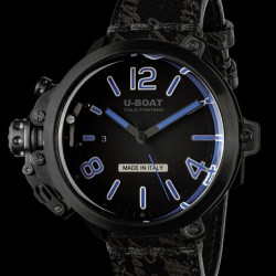 U-Boat 8806 Capsule 50mm PVD BK BL Watch
