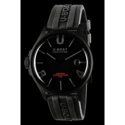U-Boat 9544 DARKMOON 44mm BK Black Curved PVD Watch