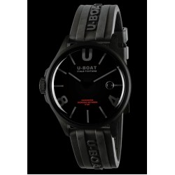 U-Boat 9545 DARKMOON 40mm BK Black Curved PVD Watch