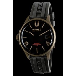 U-Boat 9549 DARKMOON 40mm BK Brown Vintage Watch