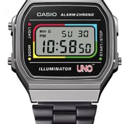 Casio A168WEUC-1AER Mattel,s UNO