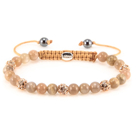 Karma Armband Spiral Salmon XS 81072 Karma Armband Spiral Salmon XS 81072