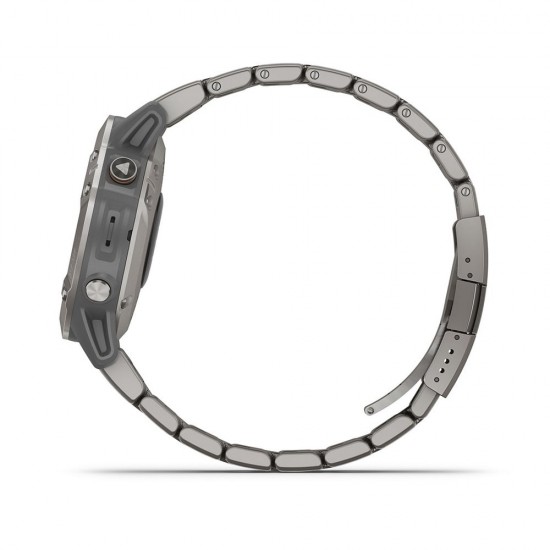 Garmin 010-02158-23 Fenix 6 GPS Smart Titanium 47mm Garmin 010-02158-23 Fenix 6 GPS Smart Titanium 47mm