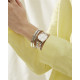Rosefield The Ace Silver Sunray Silver Rosé Gold 33mm Rosefield The Ace Silver Sunray Silver Rosé Gold 33mm