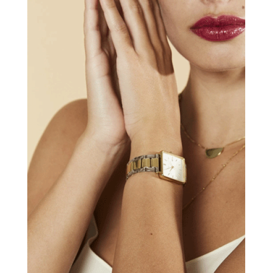 Rosefield The Boxy White Sunray Gold-Zilver Rosefield The Boxy White Sunray Gold-Zilver